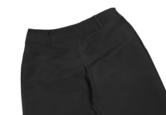 Jean Paul GAULTIER FEMME Silk Blend Pants Black Size 40