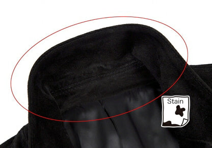 Jean Paul GAULTIER HOMME Black Suede Button Jacket Size 48