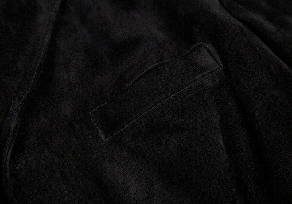 Jean Paul GAULTIER HOMME Black Suede Button Jacket Size 48