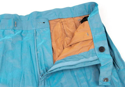 Jean Paul GAULTIER HOMME Wrinkle Pants Light Blue Size 48