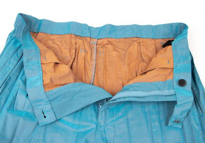 Jean Paul GAULTIER HOMME Wrinkle Pants Light Blue Size 48