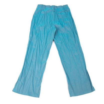 Jean Paul GAULTIER HOMME Wrinkle Pants Light Blue Size 48