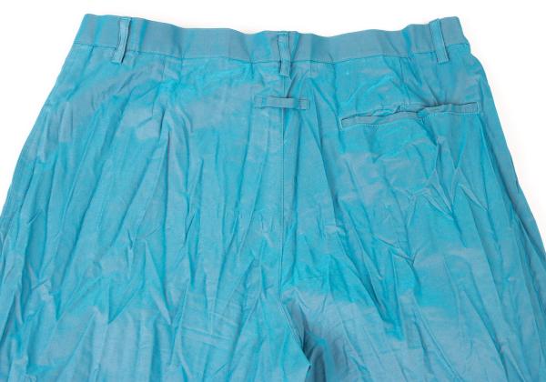 Jean Paul GAULTIER HOMME Wrinkle Pants Light Blue Size 48