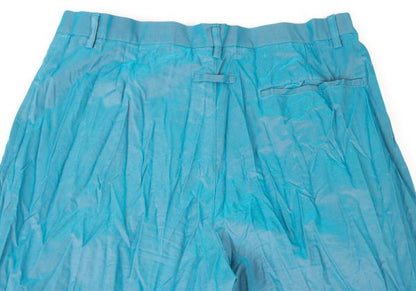 Jean Paul GAULTIER HOMME Wrinkle Pants Light Blue Size 48