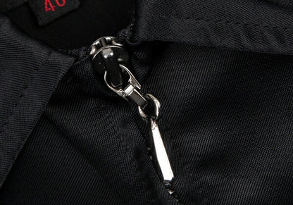 Jean Paul GAULTIER CLASSIQUE Black Rib Rayon Jacket Size 40