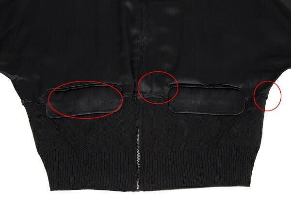 Jean Paul GAULTIER CLASSIQUE Black Rib Rayon Jacket Size 40