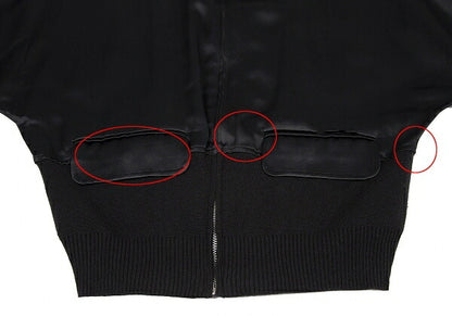 Jean Paul GAULTIER CLASSIQUE Black Rib Rayon Jacket Size 40