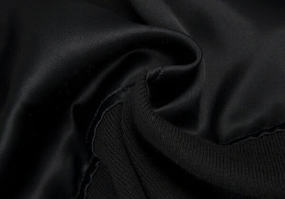 Jean Paul GAULTIER CLASSIQUE Black Rib Rayon Jacket Size 40