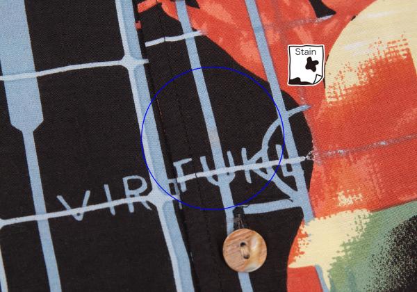 Jean Paul GAULTIER CLASSIQUE Modern Art Shirt Black Size 48