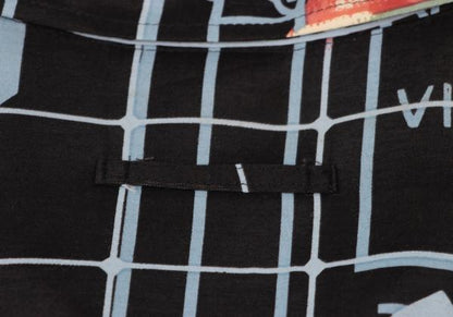 Jean Paul GAULTIER CLASSIQUE Modern Art Shirt Black Size 48