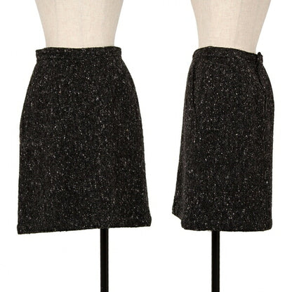 COMME des GARCONS FRANCE Nep Tweed Skirt Charcoal Size S