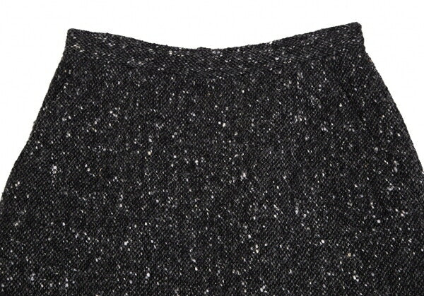 COMME des GARCONS FRANCE Nep Tweed Skirt Charcoal Size S