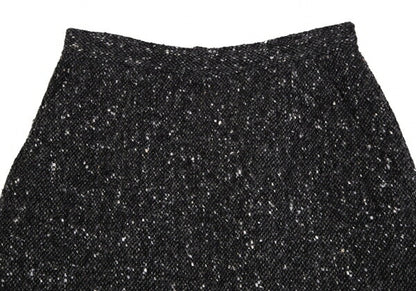 COMME des GARCONS FRANCE Nep Tweed Skirt Charcoal Size S