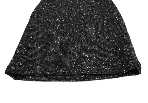 COMME des GARCONS FRANCE Nep Tweed Skirt Charcoal Size S