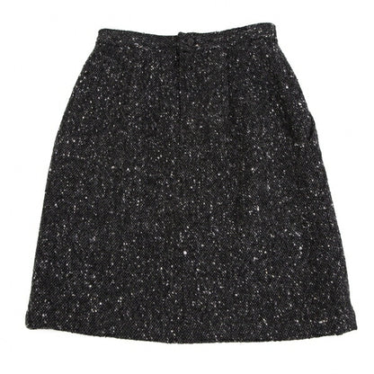 COMME des GARCONS FRANCE Nep Tweed Skirt Charcoal Size S