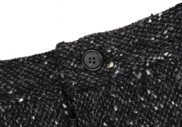 COMME des GARCONS FRANCE Nep Tweed Skirt Charcoal Size S