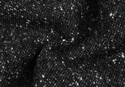 COMME des GARCONS FRANCE Nep Tweed Skirt Charcoal Size S