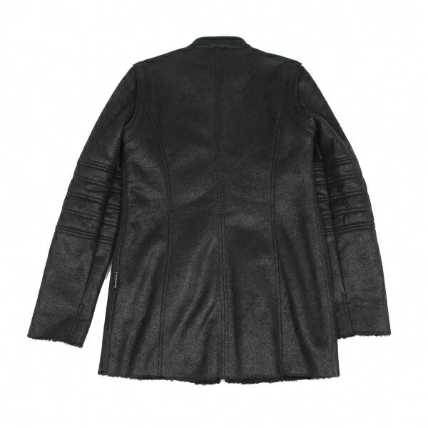 ARMANI JEANS Boa Lined Zip Blouson Black Size 38