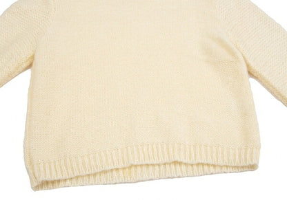 JPG by GAULTIER Turtleneck Hairy Knit Sweater Ivory Size 40