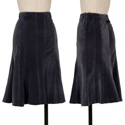 JPG by GAULTIER Corduroy Panel Design Skirt Navy Size 40