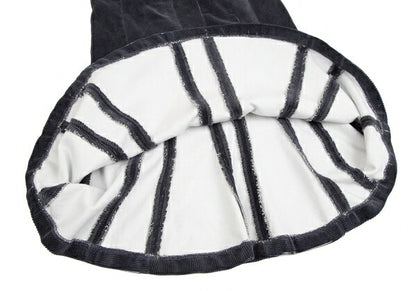 JPG by GAULTIER Corduroy Panel Design Skirt Navy Size 40