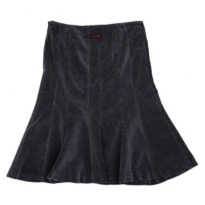 JPG by GAULTIER Corduroy Panel Design Skirt Navy Size 40