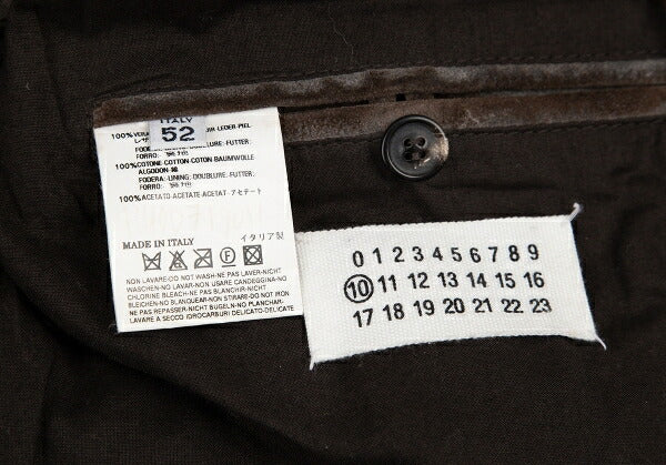 Maison Martin Margiela 08AW Hachinoji Jacket Brown Size 52