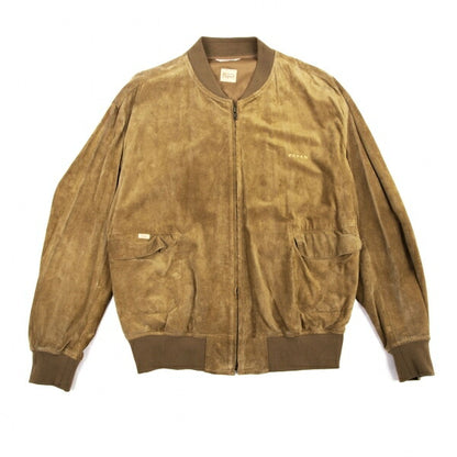 Papas Pig Suede Zip Blouson Brown Size L