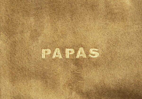 Papas Pig Suede Zip Blouson Brown Size L