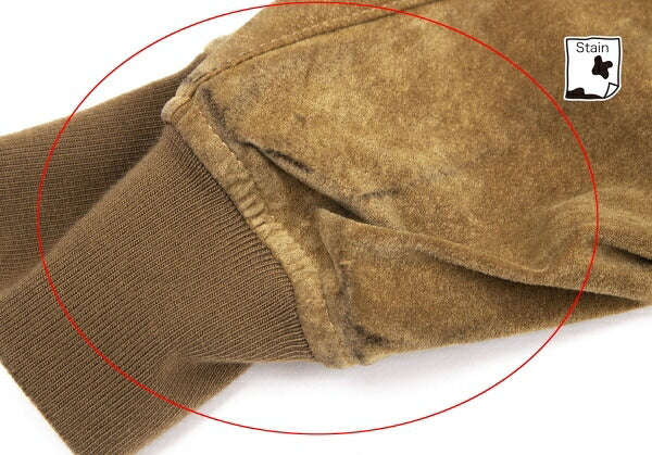 Papas Pig Suede Zip Blouson Brown Size L