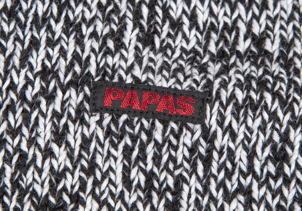 Papas Cotton V-Neck Low-Gauge Sweater White Size 46S