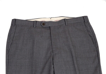 Papas Italian Wool Tapered Pants Gray Size LL