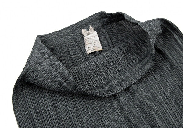 PLEATS PLEASE Fabric Print Skirt Gray Size 3