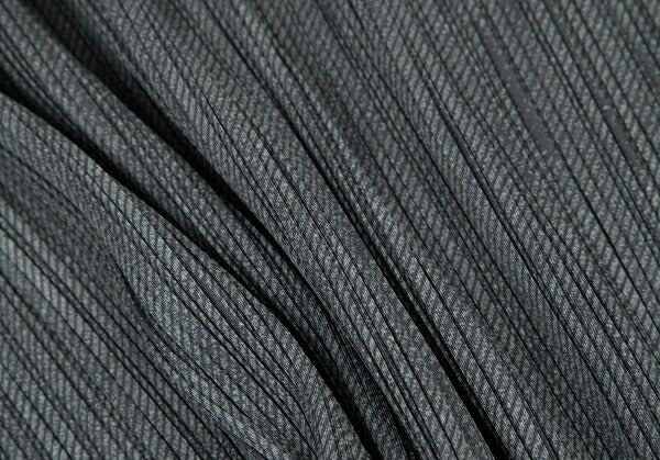 PLEATS PLEASE Fabric Print Skirt Gray Size 3