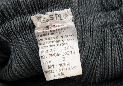 PLEATS PLEASE Fabric Print Skirt Gray Size 3