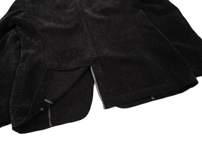ARMANI COLLEZIONI Chenille Blend Blazer Black Size 50