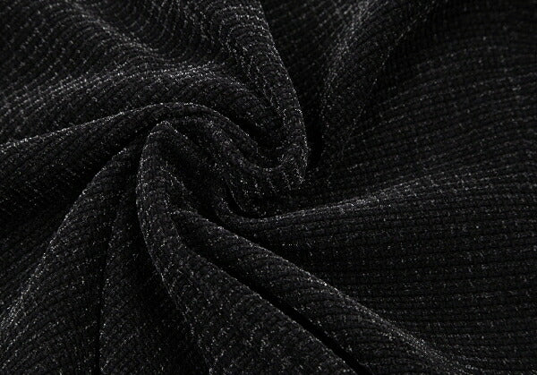 ARMANI COLLEZIONI Chenille Blend Blazer Black Size 50