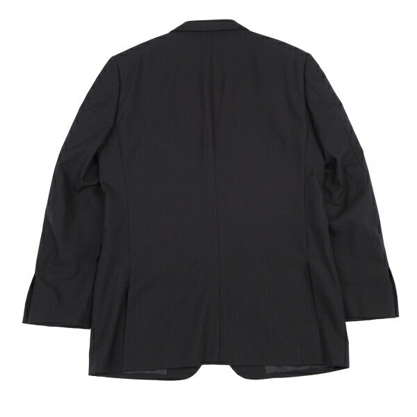 BURBERRY BLACK LABEL Wool Stripe Blazer Navy Size 42L