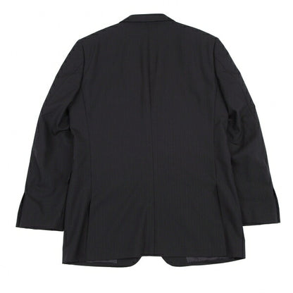 BURBERRY BLACK LABEL Wool Stripe Blazer Navy Size 42L