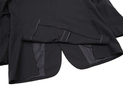BURBERRY BLACK LABEL Wool Stripe Blazer Navy Size 42L
