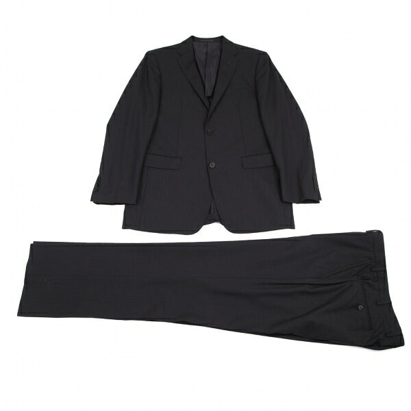 BURBERRY BLACK LABEL Wool Stripe Blazer Navy Size 42L