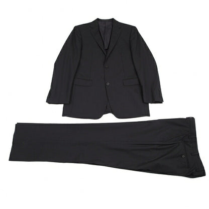 BURBERRY BLACK LABEL Wool Stripe Blazer Navy Size 42L