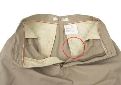 JUNYA WATANABE CDG Cotton Gabardine Pants Beige Size XS