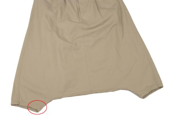JUNYA WATANABE CDG Cotton Gabardine Pants Beige Size XS