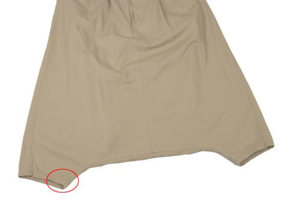 JUNYA WATANABE CDG Cotton Gabardine Pants Beige Size XS