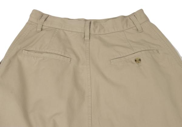 JUNYA WATANABE CDG Cotton Gabardine Pants Beige Size XS