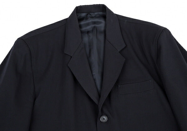 Yohji Yamamoto POUR HOMME Wool Tailored Blazer Navy Size S
