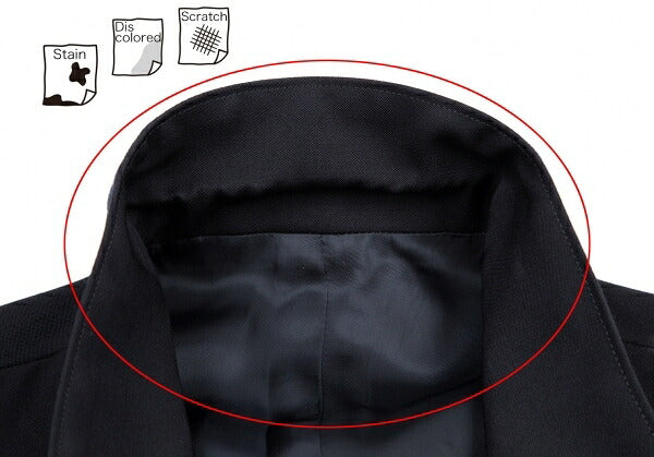 Yohji Yamamoto POUR HOMME Wool Tailored Blazer Navy Size S