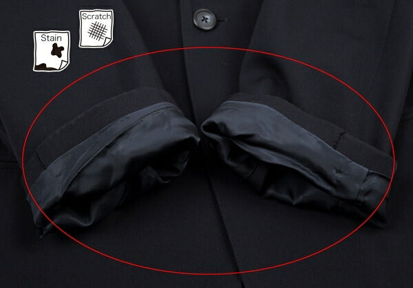 Yohji Yamamoto POUR HOMME Wool Tailored Blazer Navy Size S