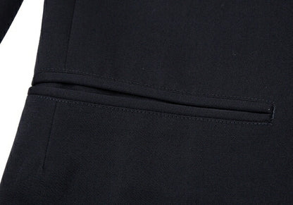 Yohji Yamamoto POUR HOMME Wool Tailored Blazer Navy Size S